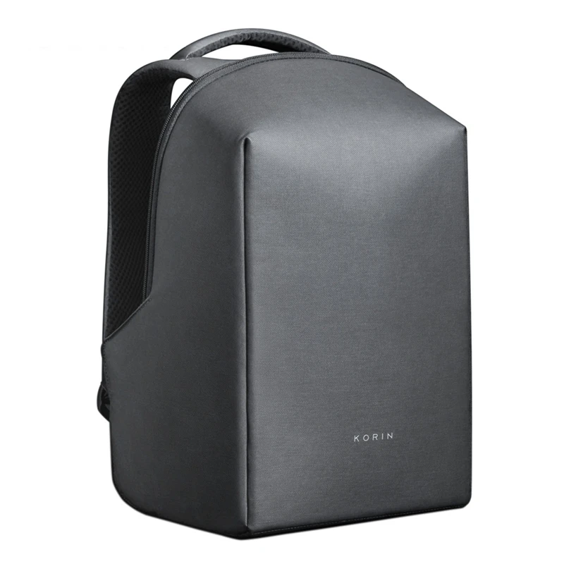 

Мужской рюкзак для ноутбука HOT-Korin Design Hipack, 15,6 дюйма, невидимая мужская сумка для ноутбука с защитой от кражи/водонепроницаемости/USB, легко пе...