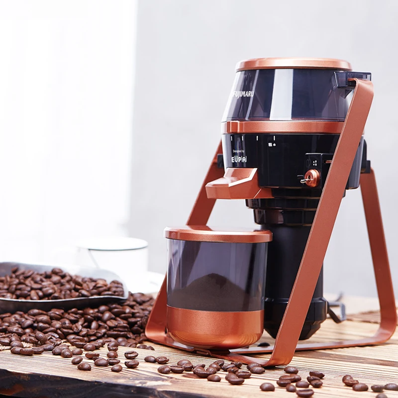 値段 コーヒー豆研削盤ホーム研削電動ハンドパンチコーヒー豆粉末研削盤の小型遅いグラインダー 220v