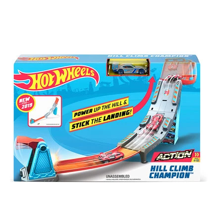 Hot Wheels Новый трек игрушка для строительства прямо с литая машина подключение к