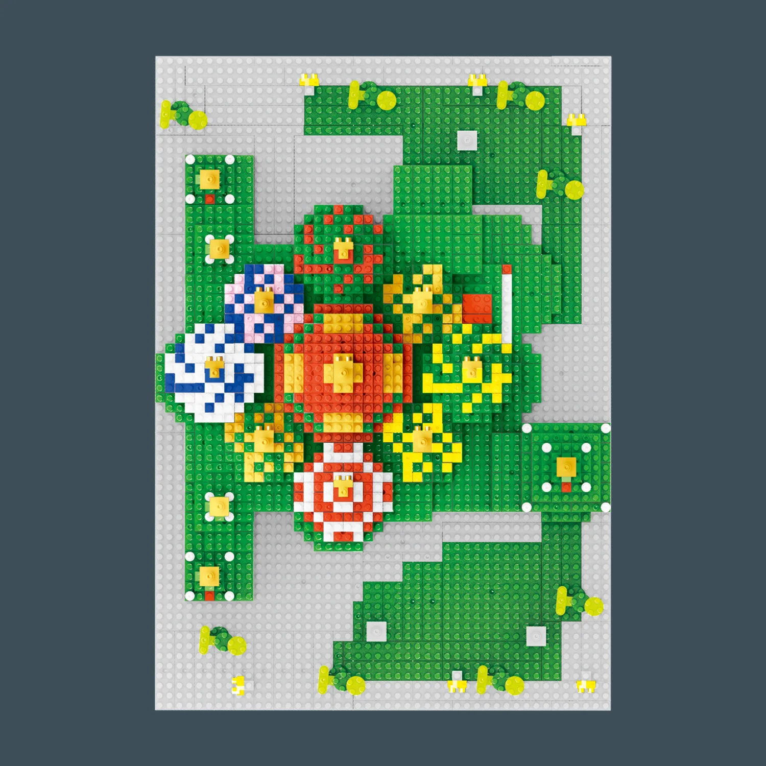 

Children's toy St. Vassily Cathedral miniature diamond small particle assembled building model building block