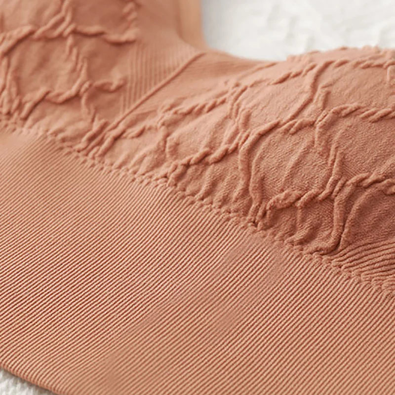 

CHRLEISURE Wireless Women's Tube Top U Type Backless Crop Top Female Push Up Yoga Sports Women's Underwear