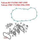Коленчатые коробки двигателя мотоцикла, крышка сцепления, прокладка для Kawasaki VN1500 1987-1999 вулкан 88 1987-1995 вулкан 1500 1996-1999