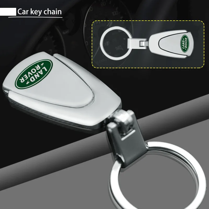 

1pcs Car Emblem Keychain Keyring Auto Trinket For Land Rover Freelander L2 Discovery 3 4 L319 L462 Range Rover Sport Evoque 3 4
