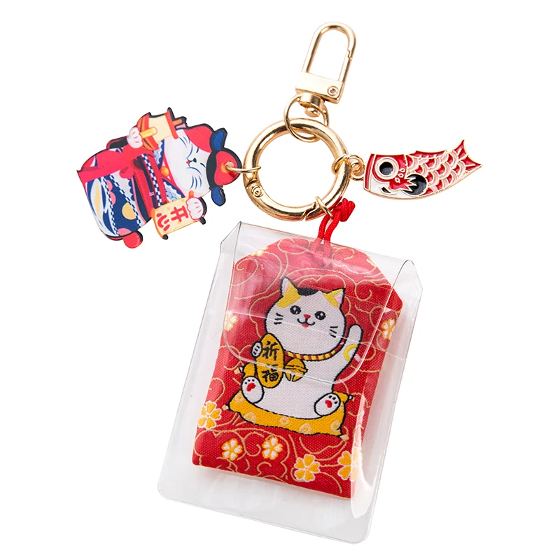 Брелок на удачу с котом 1 шт. брелок для ключей от автомобиля|Брелоки| |