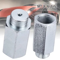 1pcs stainless steel m18x1 5 o2 oxygen sensor extender spacer for decat hydrogen o2 extender spacer automotive accessories ship