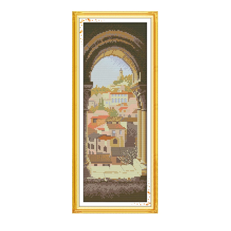 Joy Sunday набор для рукоделия с известными пейзажами Эгейским островом в Таиланде