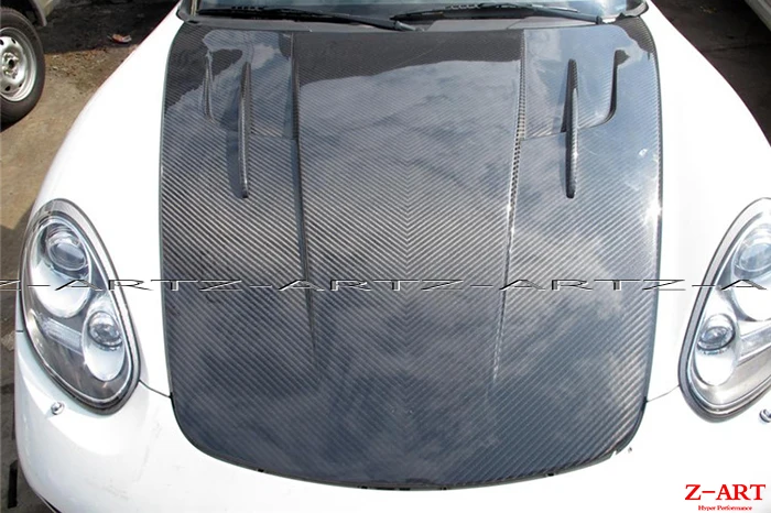 2005 2011 Z ART для Boxter Cayman из циркониевого ракета тюнинг пакет RB 987 CF передняя крышка