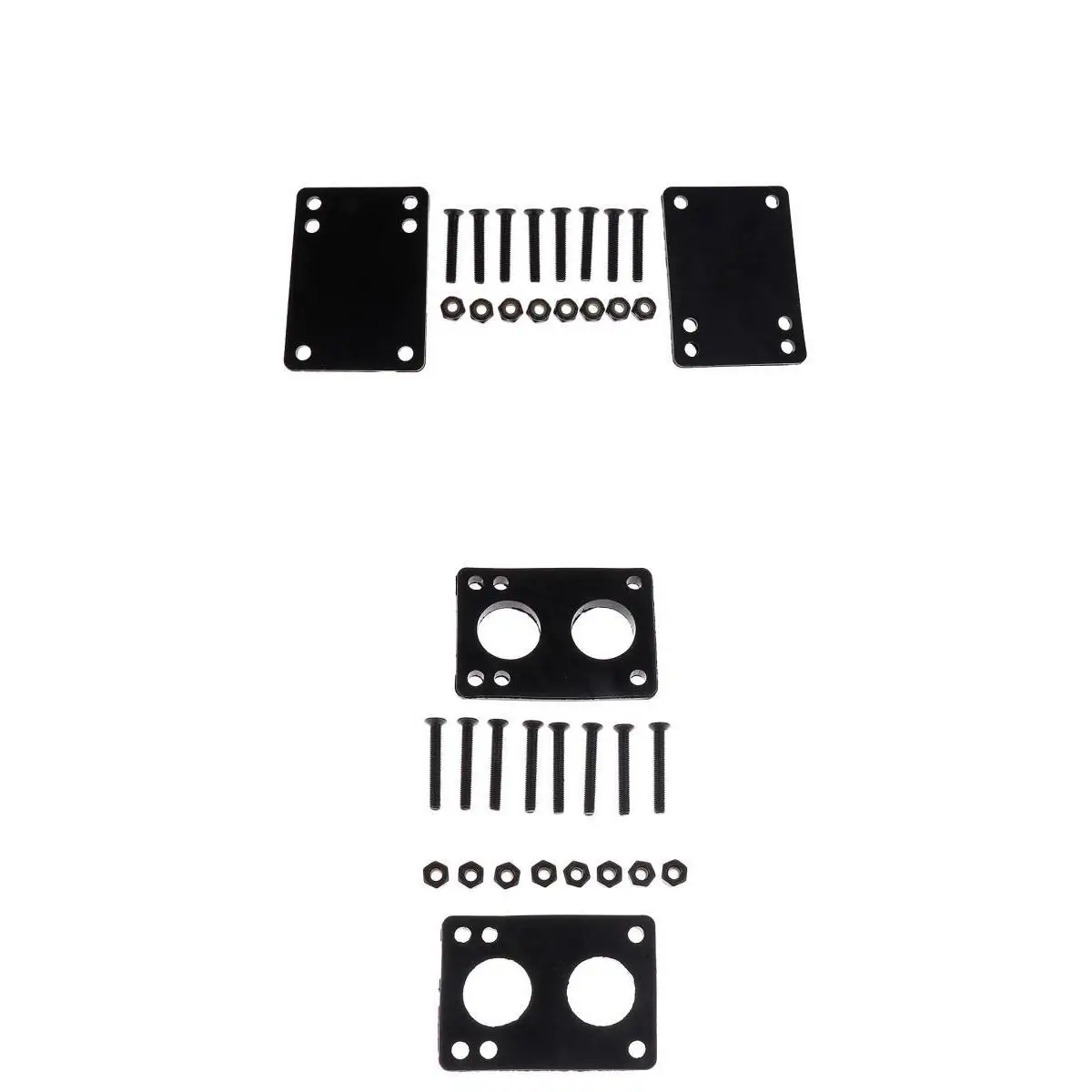 Подставки для скейтборда Лонгборда набор винтов высокопрочная черная подставка