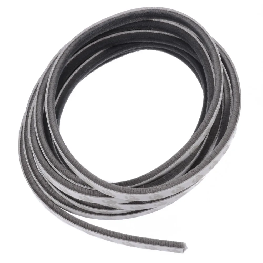 Самоклеящаяся ветрозащитная уплотнительная щетка лента для звукоизоляции окон