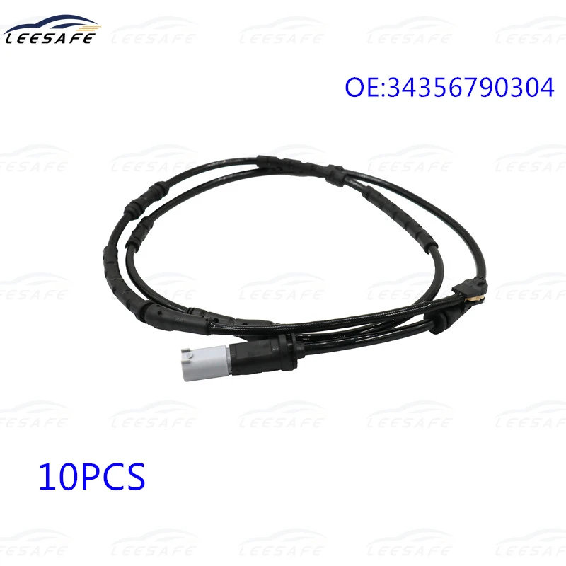 brake hose 10pcs parts OE No 34356790303 brake pad wear Warning Contact lines 34 35 6 790 303 brakePad sensor electrical wear indicator braided brake lines