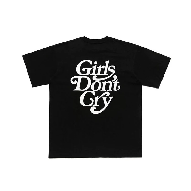 

Human Made Girls Don't Cry T-shirt Harajuku t shirt For Men Women Clothing Oversized Clothes Graphic tshirts Punk Streetwear