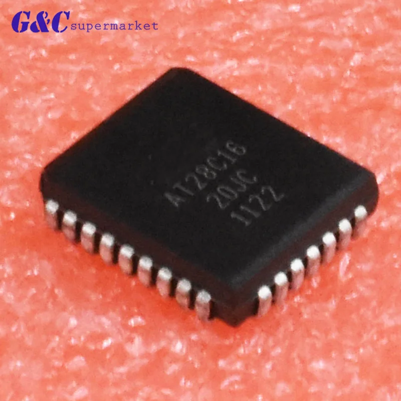 1/5 шт AT28C16-20JC инкапсуляции: PLCC x8 EEPROM 32 контакта diy Электроника | Электронные