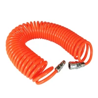 original authentic atpro10m pu air compressor hose tube flexible tool connector spring spiral pipe for