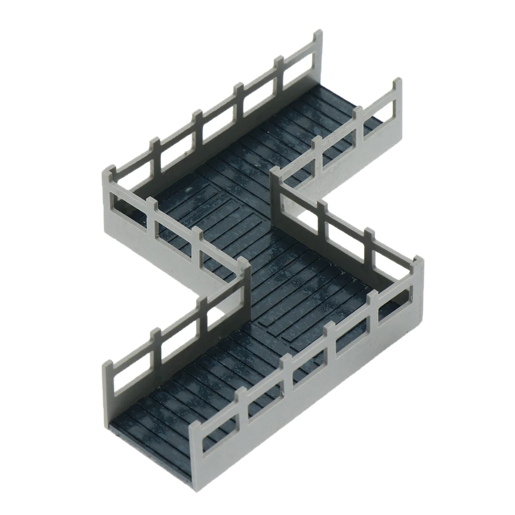 Dise&ntilde;o de puente figurita para jard&iacute;n mesa de arena dise&ntilde;o DIY modelo de construcci&oacute;n-5