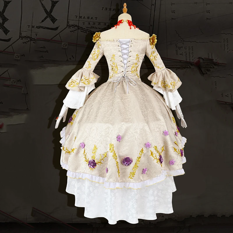 Game Identity V Cosplay Costumes Hunter Bloody Queen Mary  Cosplay Costume Bloodbath Skin Uniforms Clothes Suits Dresses Evening