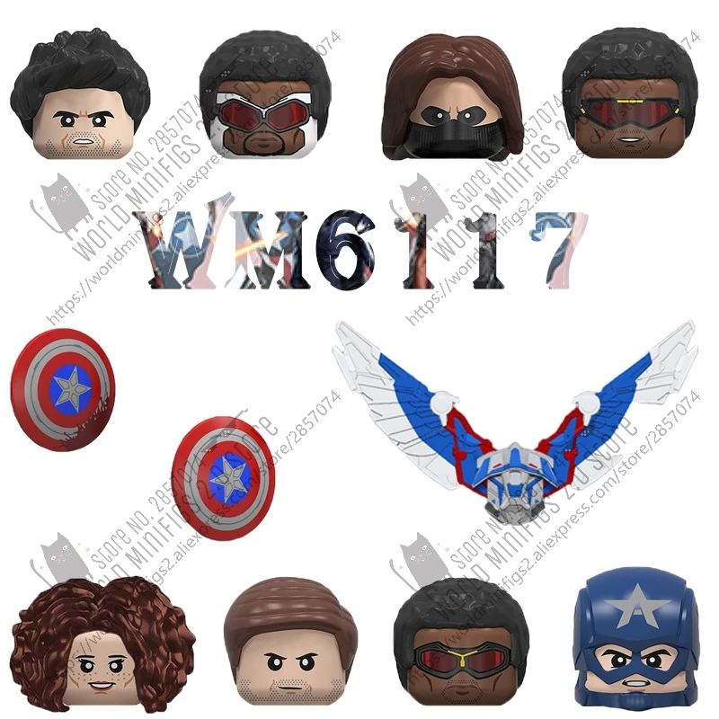 WM6117 модель солдата капитана баки Сэм серия научных фантастических фигурок