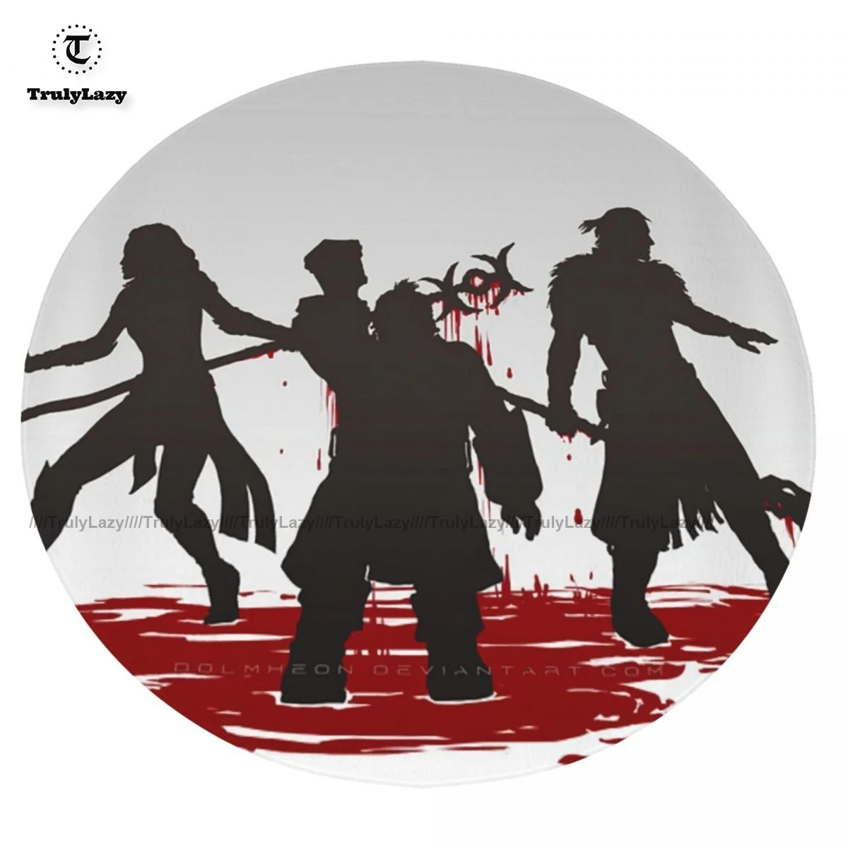 

Dragon Age Blanket Bed Super Soft Round Blanket Cheap Fuzzy Fleece Bedspread
