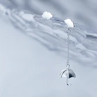 Асимметричная облако в форме зонта серьги 925 пробы серебро глазурь серьги-подвески ювелирные изделия из драгоценных металлов 2021 Новый