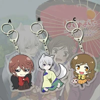anime acrylic keychain strap kamisama kiss hajimemashita love tomoe nanami 6cm