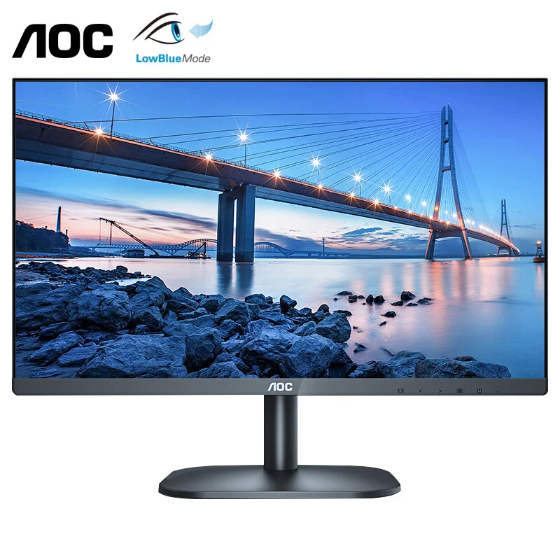

AOC 27-Inch 75Hz Micro-Frame IPS Technology Screen Wide Viewing Angle Low Blue Light Eye-Loving Computer Office LCD Monitor