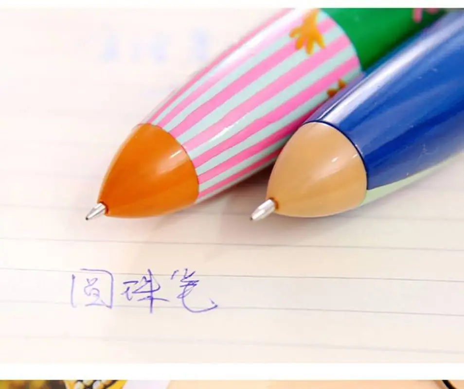 1 шт. случайный стиль корейские канцелярские товары мультяшная Шариковая