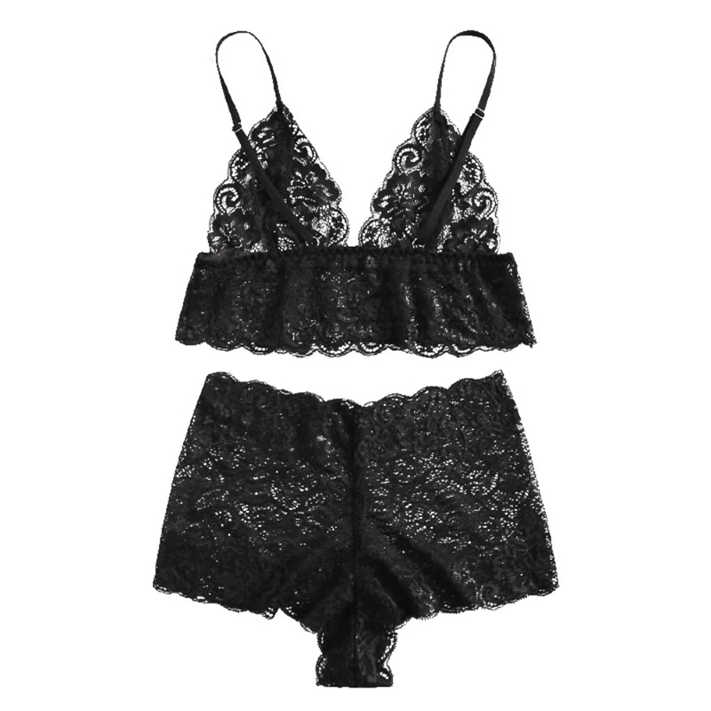 Женская обувь с вышивкой прозрачный бюстгальтер набор трусиков комплект