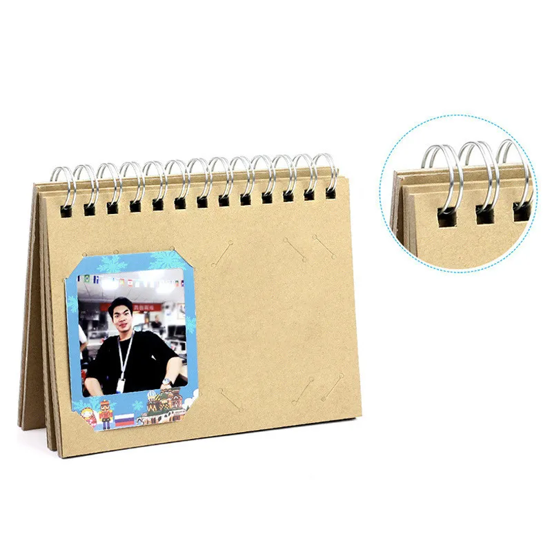 Фотоальбом с 40 слотами настольный календарь фотоальбом для Fujifilm Instax Square SQ20 SQ10 SQ6