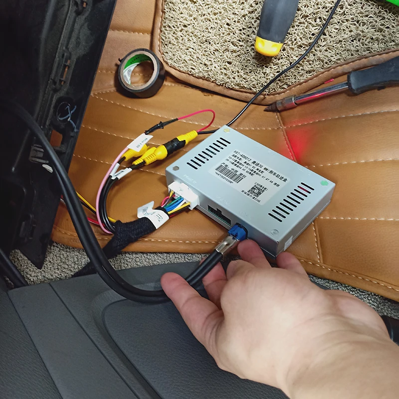 Адаптер интерфейса камеры заднего вида для Audi Q7 резервная парковочная Передняя