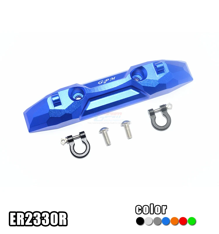 GPM TRAXXAS E REVO 2 0 86086 4 Алюминиевый сплав задний бампер с U hook piece ER2330R|Детали и