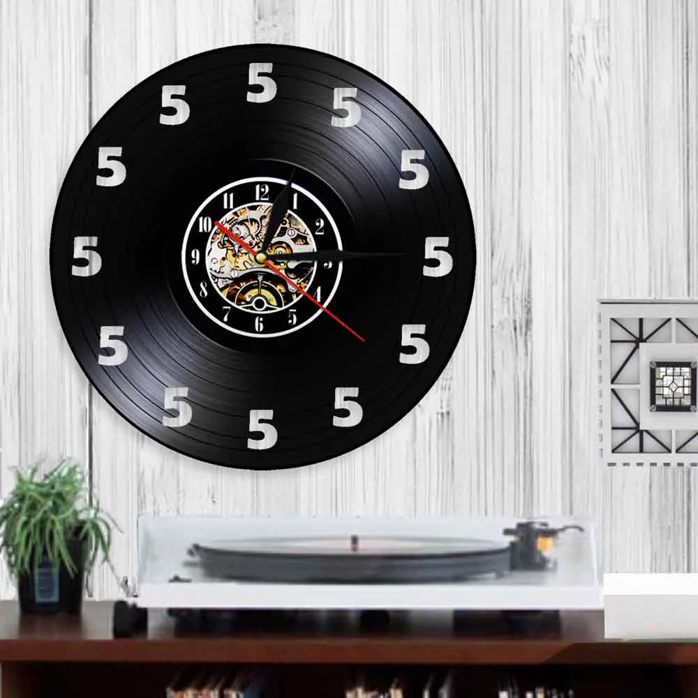 Настенные 3D часы кварцевые Серебристые настенные украшения ручной работы с