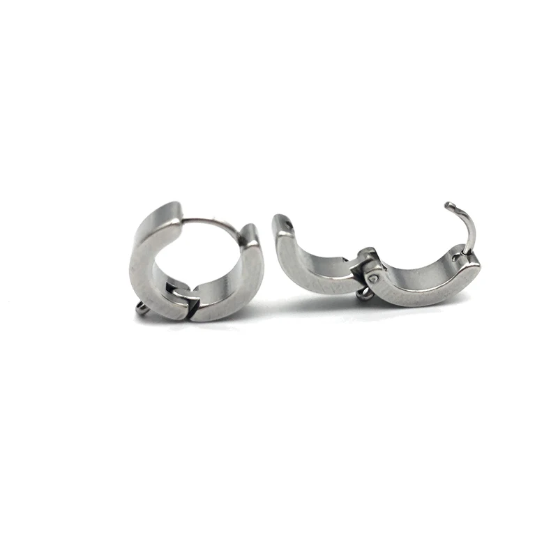 6 шт./лот клипсы из нержавеющей стали никогда не выцветают крючки для сережек