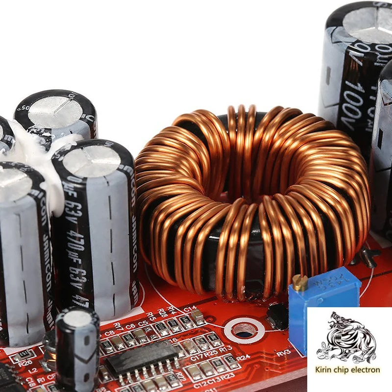 

1PCS/LOT 1200W high-power DC-DC boost constant pressure constant current adjustable vehicle charging power supply module