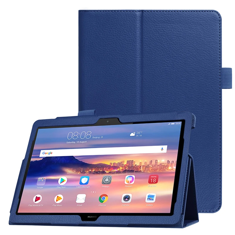 Умный чехол для планшета Huawei MediaPad T5 10 с откидной крышкой и подставкой из