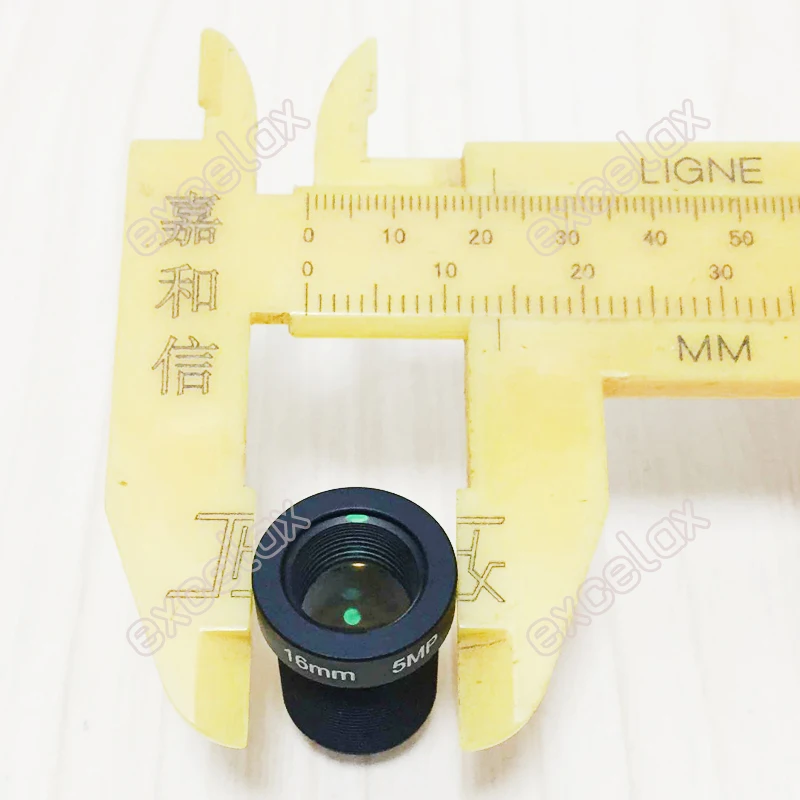 5 шт./лот 5MP 1/2. &quot16 мм F1.8 фиксированная диафрагма инфракрасная съемка MTV M12
