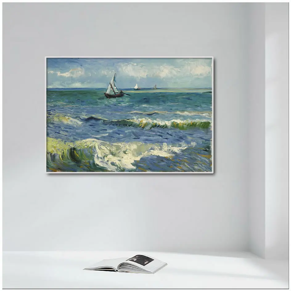 Картина на холсте с изображением картины Винсента Ван Гога|Рисование и