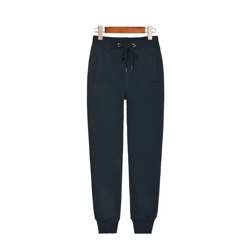 

Женские зимние фланелевые утепленные брюки, Свободные повседневные спортивные штаны из 100% хлопка, одежда для ног