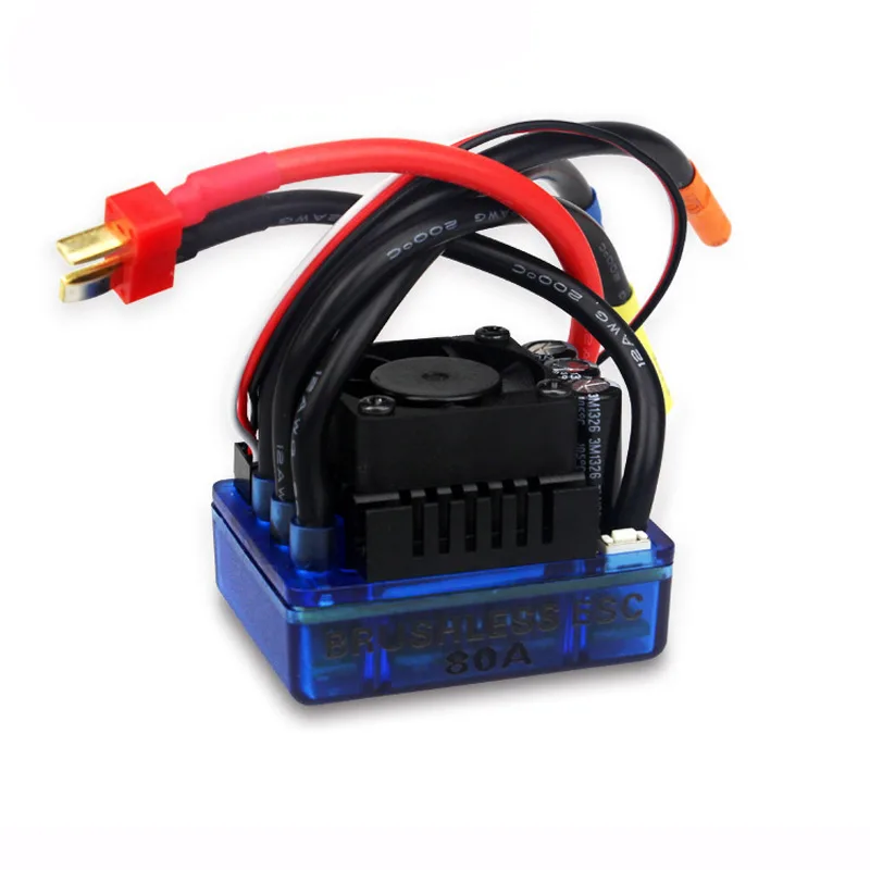 

60A Brushless ESC Electric Speed Controller for 1/10 RC On-road Off-Road Car Truck SCT