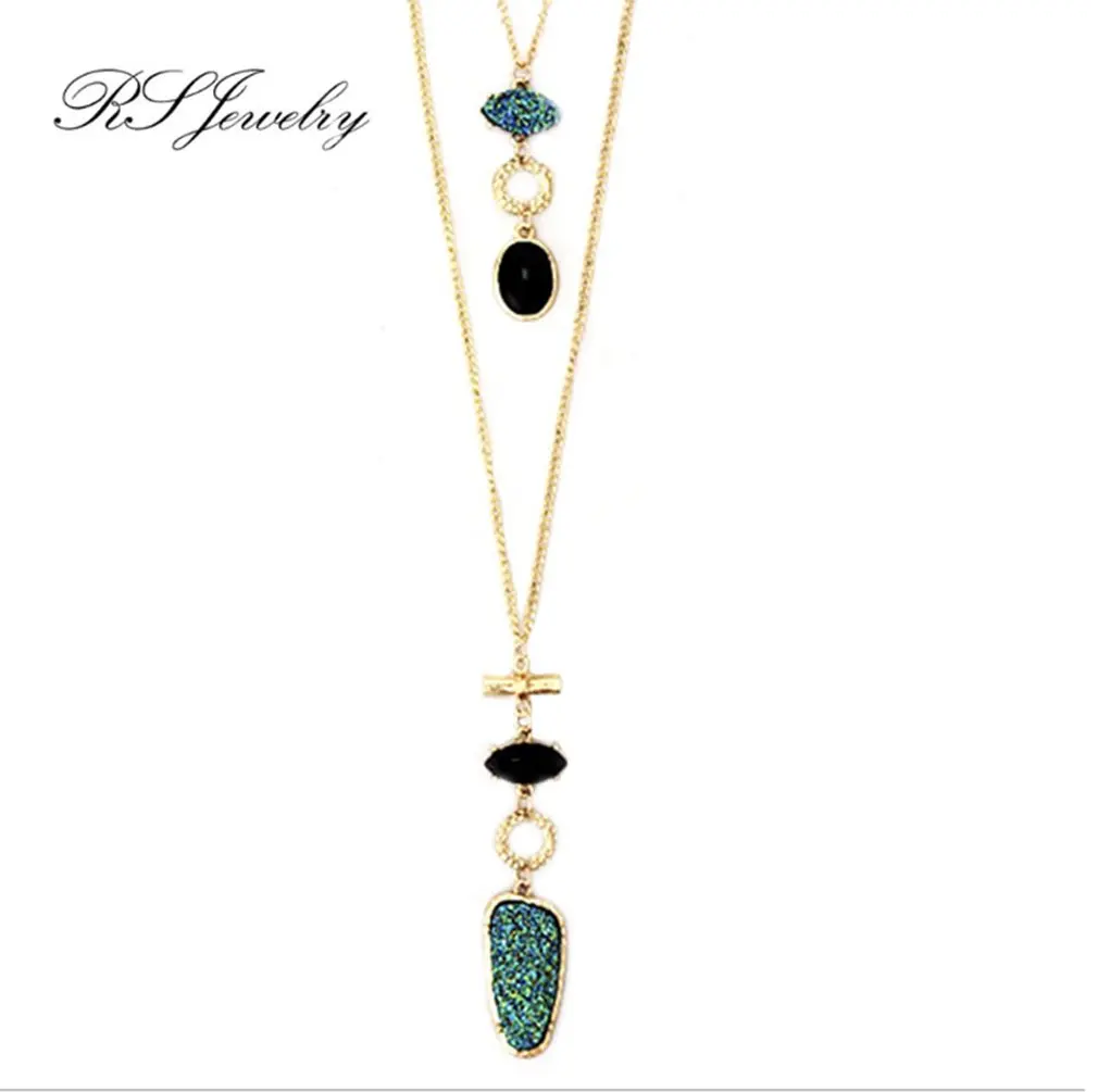 Прекрасный лист перо кисточкой ожерелье для женщин привлекательное с подвеской