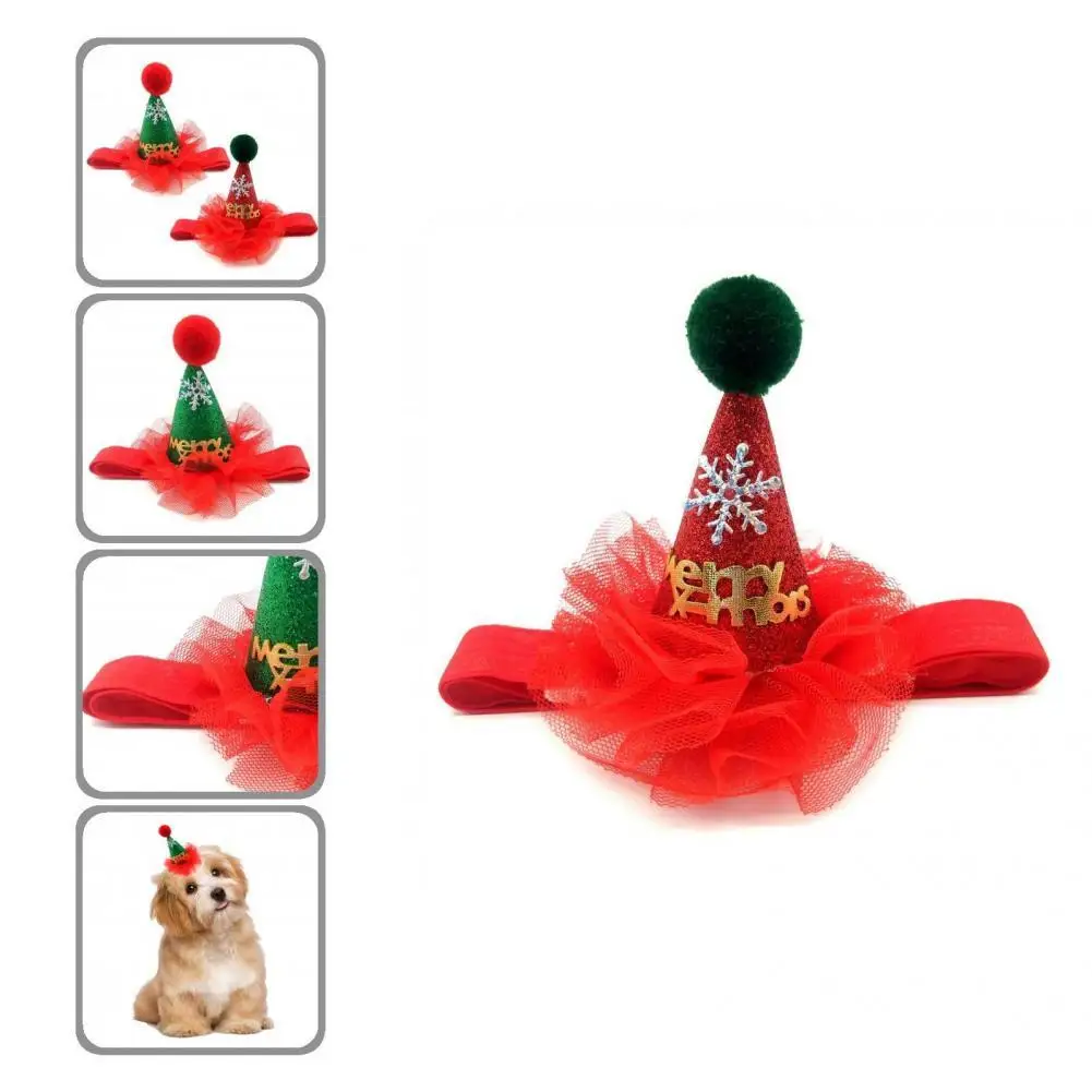 

Decorative Mild to Skin Fashion Pet Puppy Mesh Headwear for Daily Wear