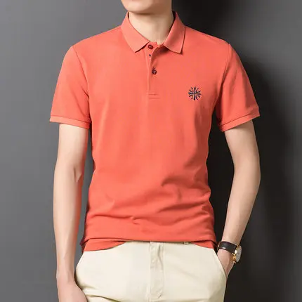 

Men's short sleeve t-shirt summer trend handsome casual half sleeve 9458