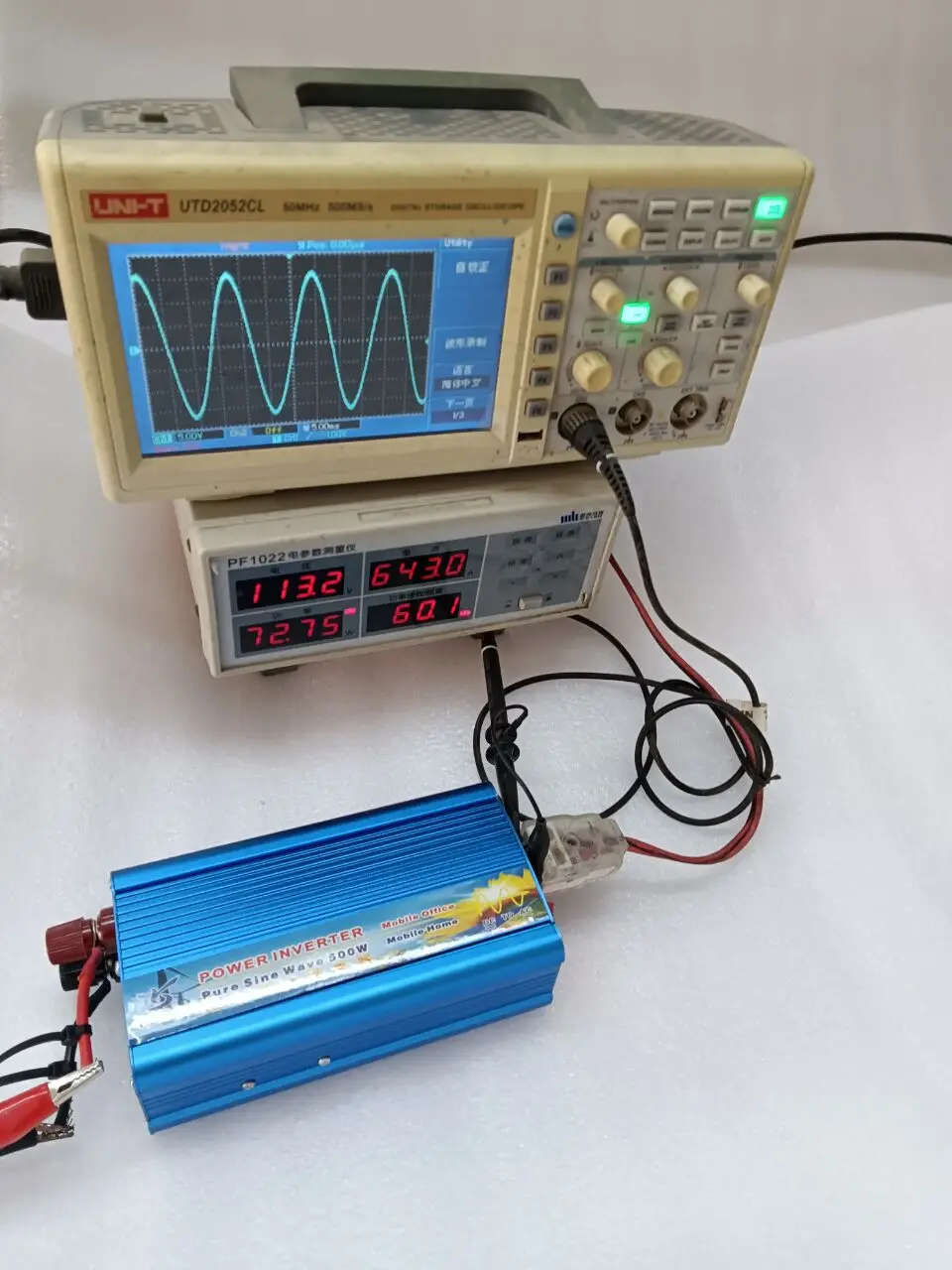 500 Вт автономный инвертор немодулированного синусоидального сигнала от 24 В до 110