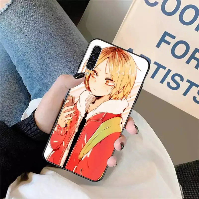 

Kenma Kozume of Haikyuu anime Phone Case For Samsung galaxy S 9 10 20 A 10 21 30 31 40 50 51 71 s note 20 j 4 2018 plus