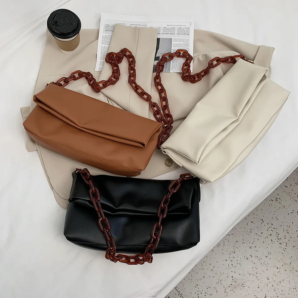 

Повседневная сумка-мессенджер через плечо из искусственной кожи, модные мягкие сумочки через плечо, Женский тоут, клатч