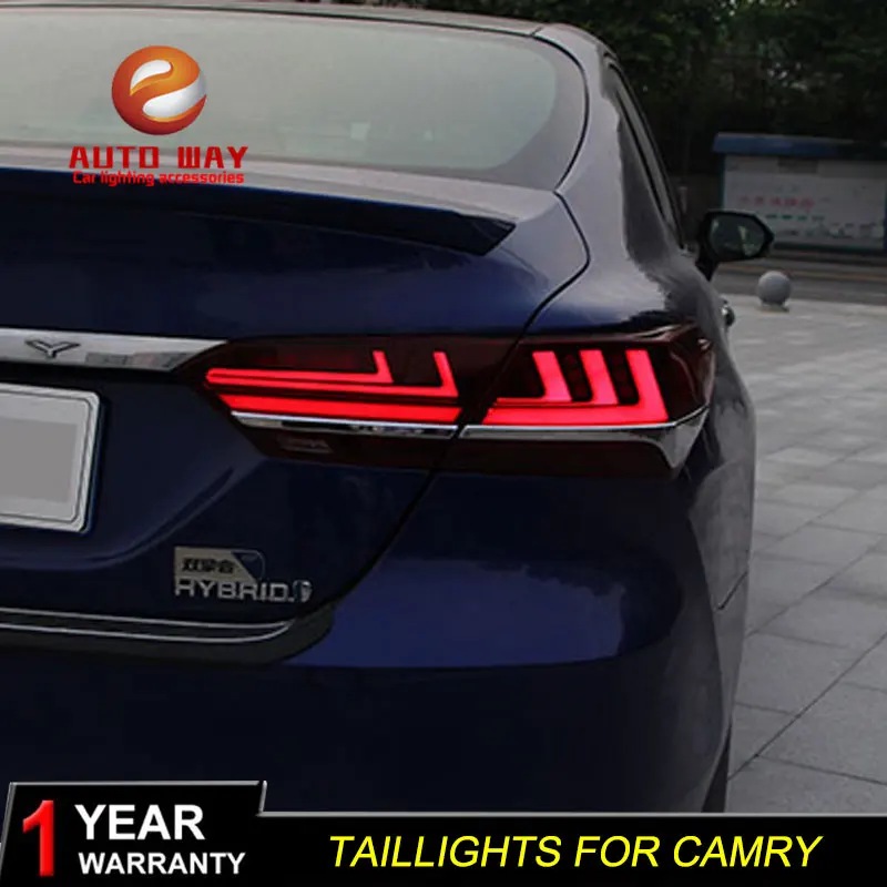 Автомобильный Стайлинг чехол для Toyota camry 2017 2018 задние фонари светодиодные задний