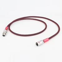 hifi audio ofc silver plated coaxial cable hi end xlr interconnect cord cable xlr male to xlr female cable