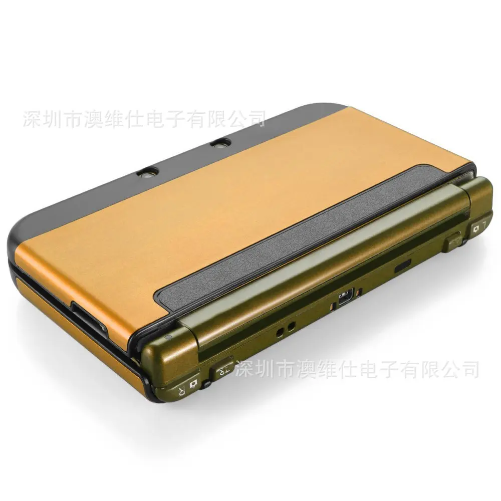 Напрямую от производителя продажи nintendo 3DS LL металлический защитный чехол 3DS XL Разделение Тип Пластик Алюминий Чехол 9-Цвет
