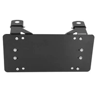 license plate holder steel winch roller fairlead mounting bracket weather proof auto accessories for off road vehicle