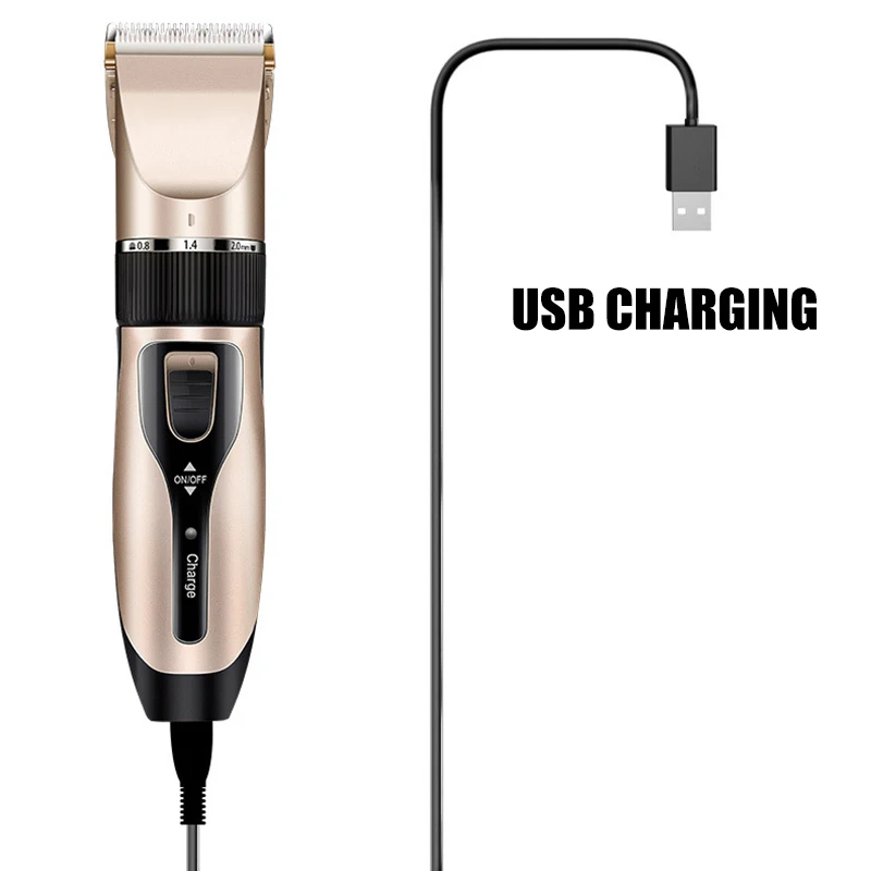 

Electric Hair Clipper Rechargeable Hair Trimmer Remover Haircut Cutter Machine MH88