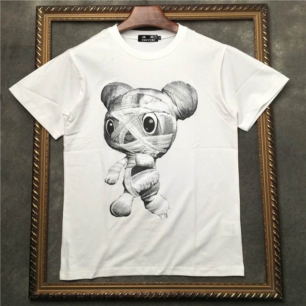 Marcelo barrett перевязана кукла принт футболка мужская с коротким рукавом для женщин