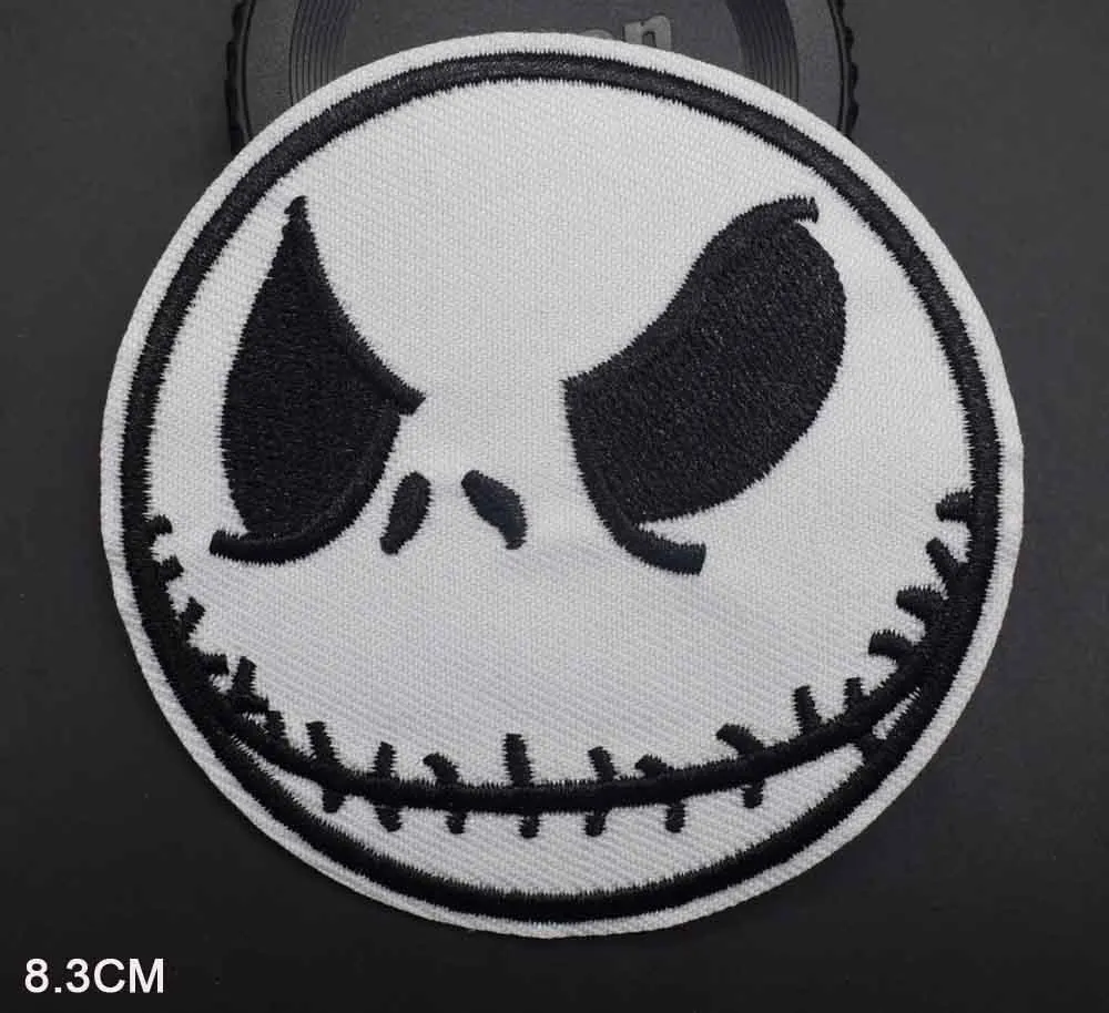 Дисней Джек Скеллингтон Накладной вышитый патч The Nightmare Before Christmas для девочки: юбка, сумка, одежда, платье Салли.
